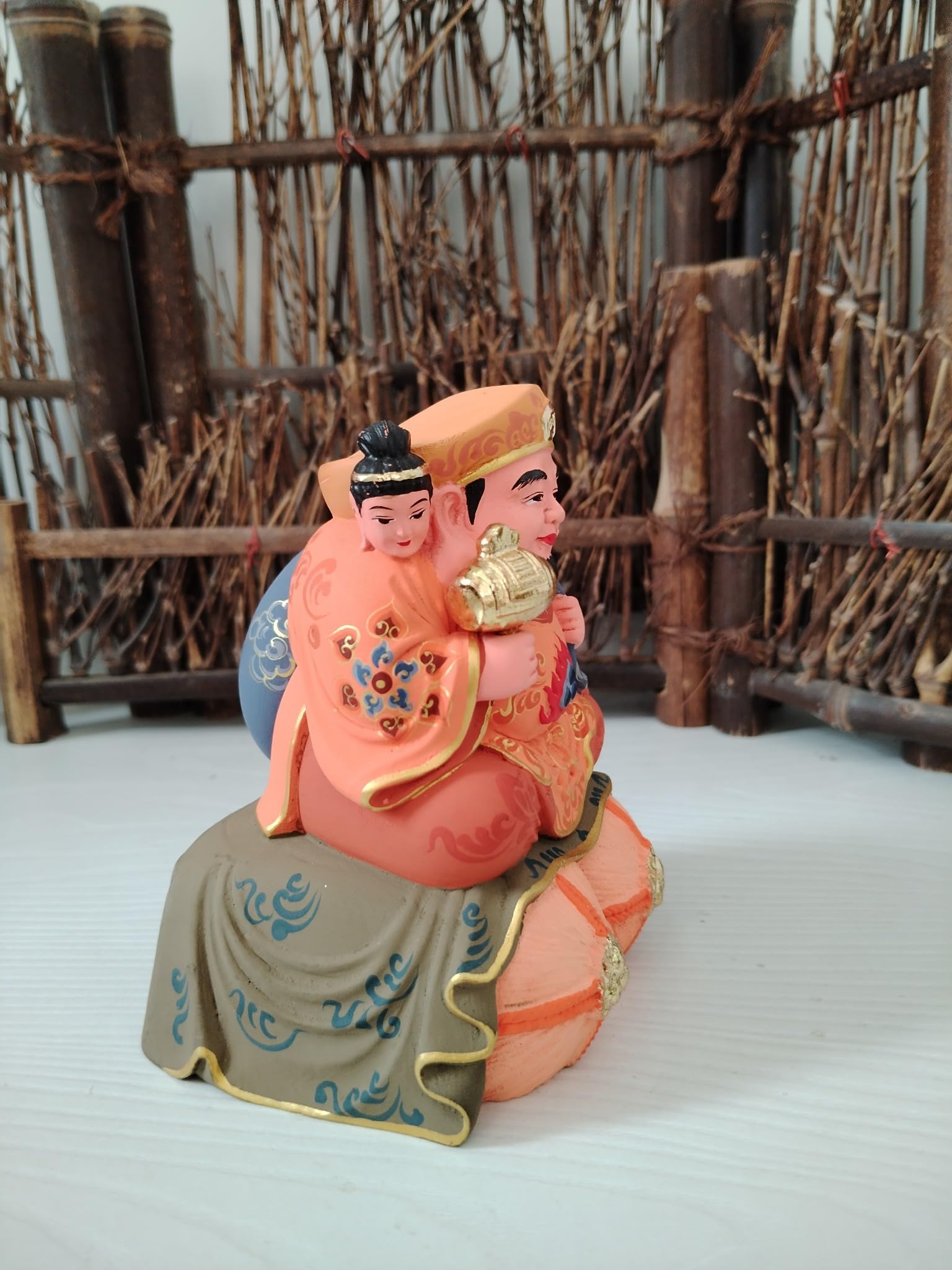 Amazon｜仏像 大黒天様像 三面大黒天 置物 開運招福七福神 大黒天