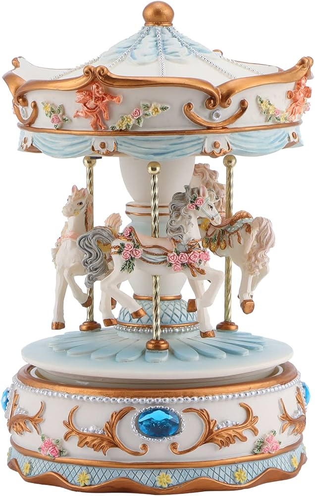 Amazon.co.jp: オルゴール、カルーセル オルゴール、メカニカル