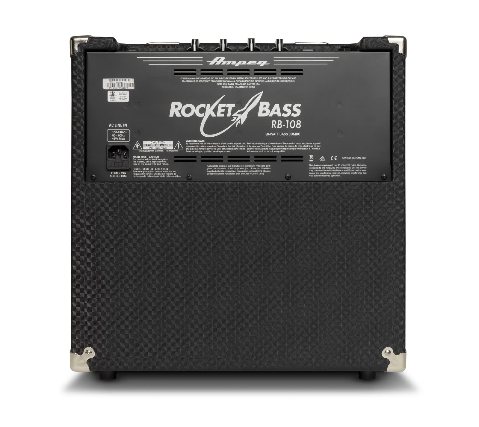 Amazon | アンペグ AMPEG ベースアンプコンボ 30W RB-108 | ベース
