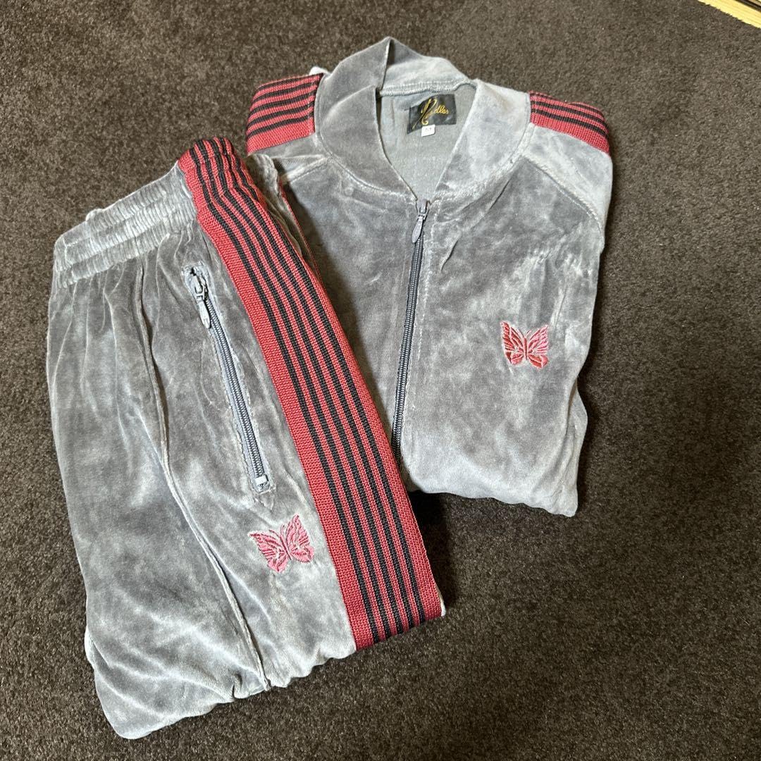 Needles ベロアセットアップ watson着用 Needles ベロア セットアップ