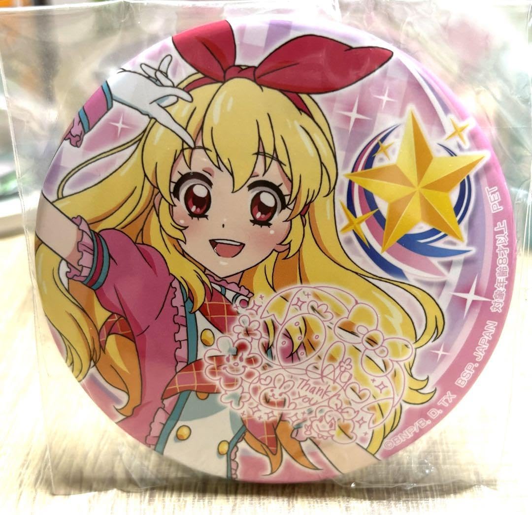 アイカツ! アニON カレンダーガール マグバッジ 星宮いちご アイカツ