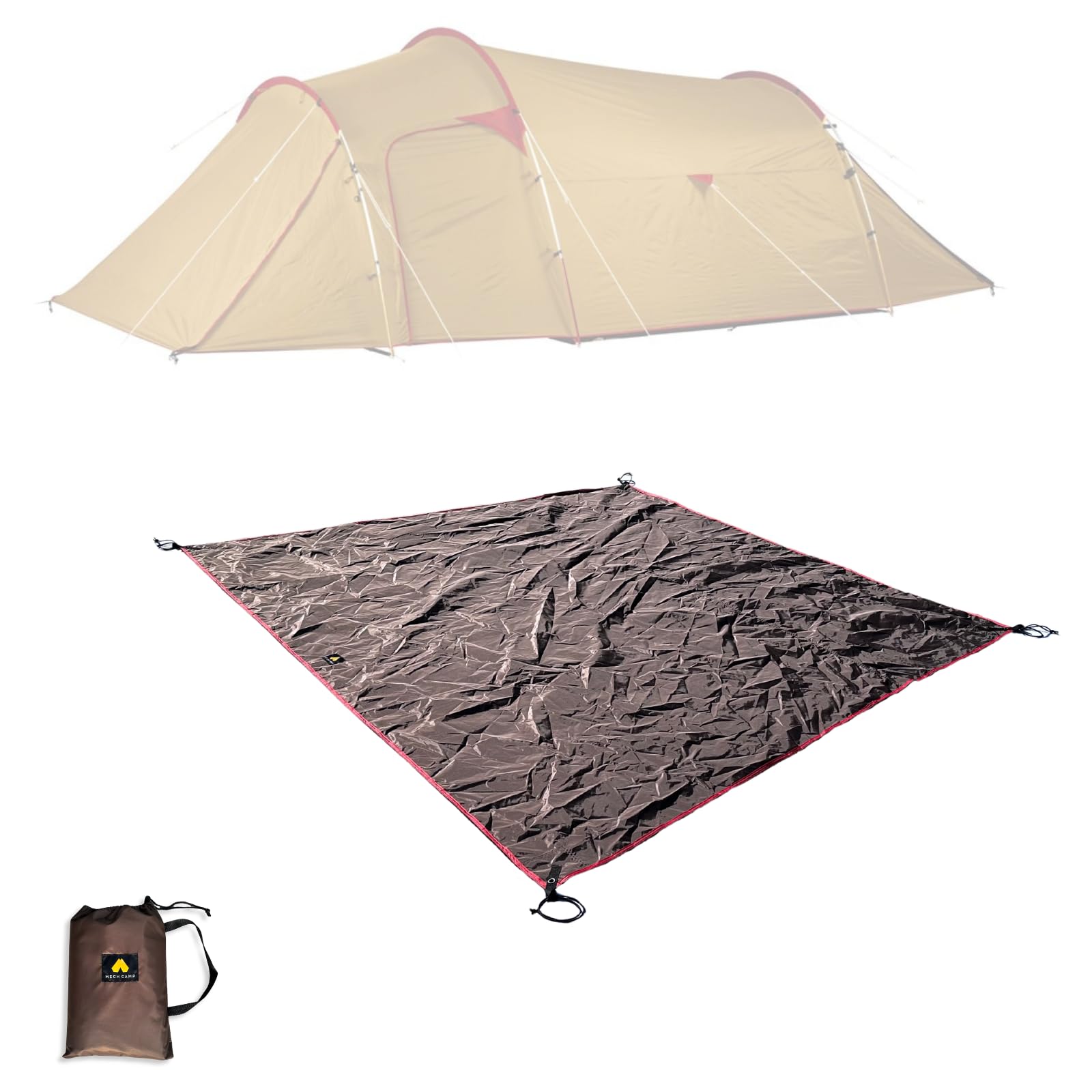 Amazon | MECH CAMP グランドシート テントアクセサリ テントシート