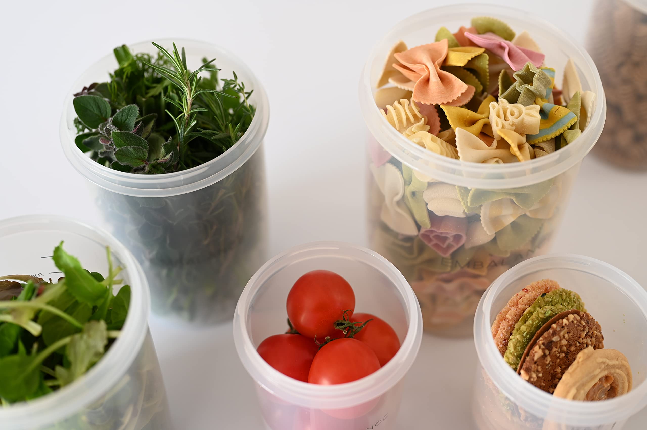 エンバランス ラウンドコンテナS(7)、M(1)エンバランス ラウンド