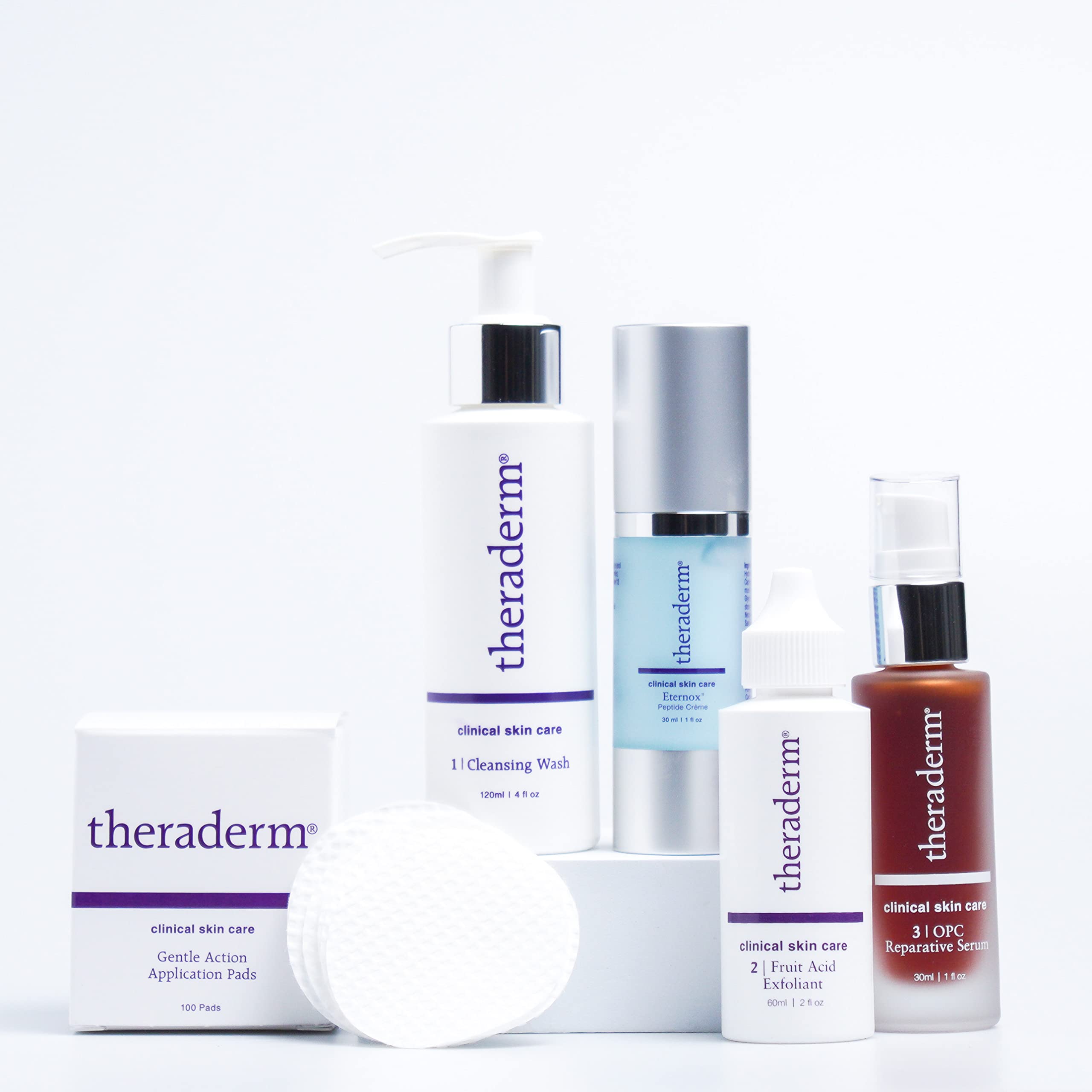 Amazon.com: Theraderm Anti-Aging System – Clinical 4-Step Skincare