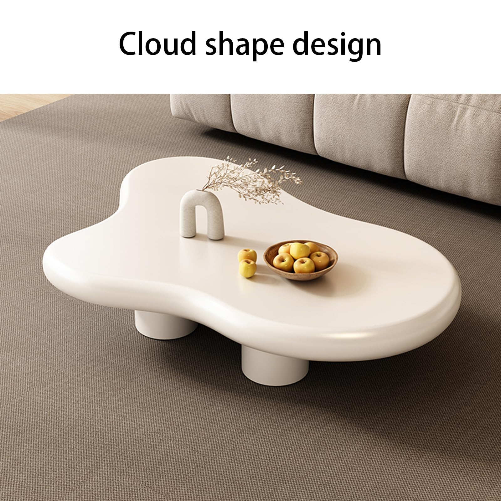 Amazon.co.jp: クラウドコーヒーテーブル、ローコーヒーテーブル