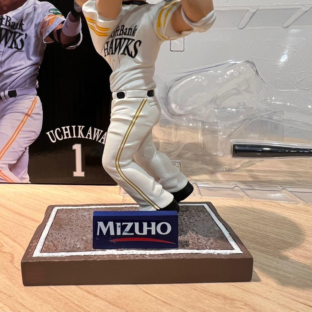 Amazon.co.jp: 福岡ソフトバンクホークス内川聖一ボブルヘッド人形2015