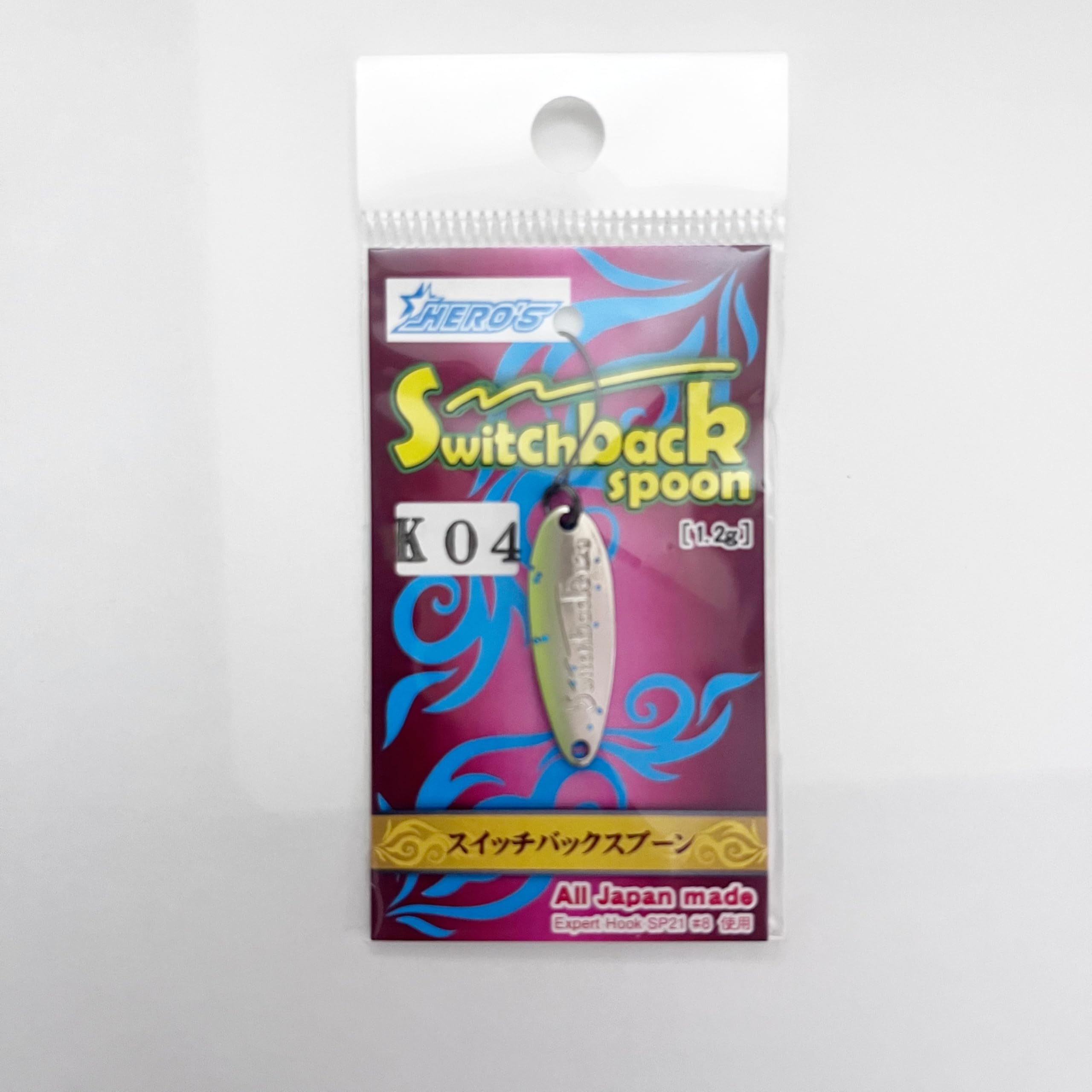 Amazon.co.jp: HERO'S スイッチバックスプーン 1.2g / HERO'S Switch