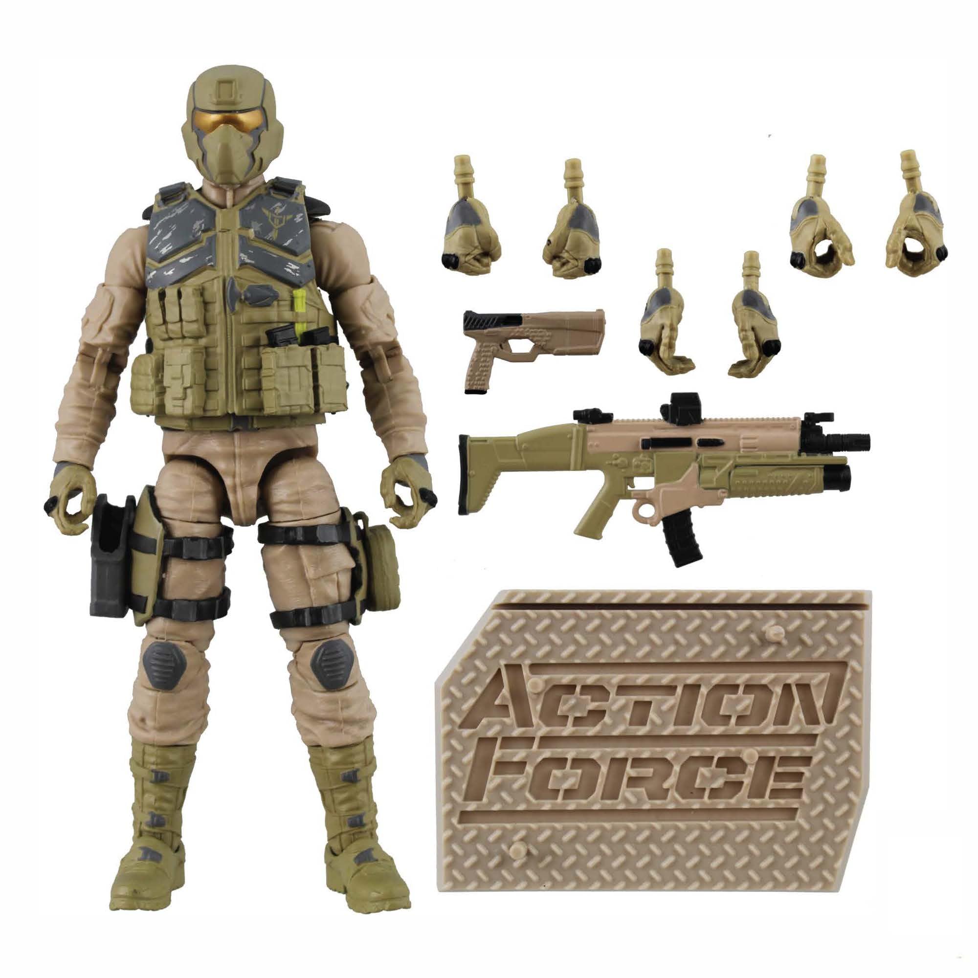 Action Force Valaverse Series 4 Desert Steel Brigade Premium 6