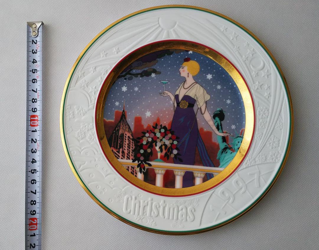 未使用/特価❕ノリタケ/スタジオコレクション/冬景色/絵皿/1点 飾り皿/雀