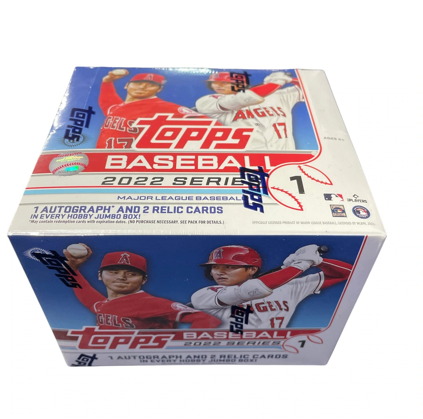 Amazon.co.jp: MLB 2022 Topps Series 1 Baseball Hobby Jumbo Box