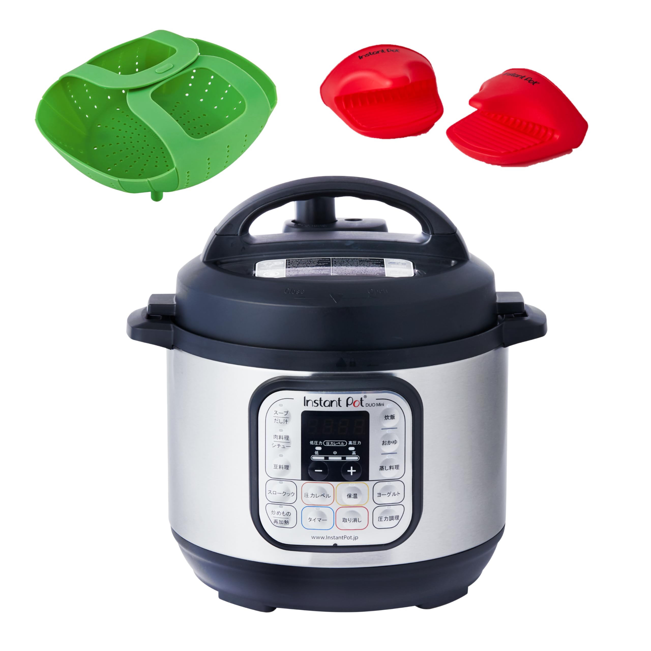Amazon | インスタントポット 3.0L 電気圧力鍋 ミトン・シリコン