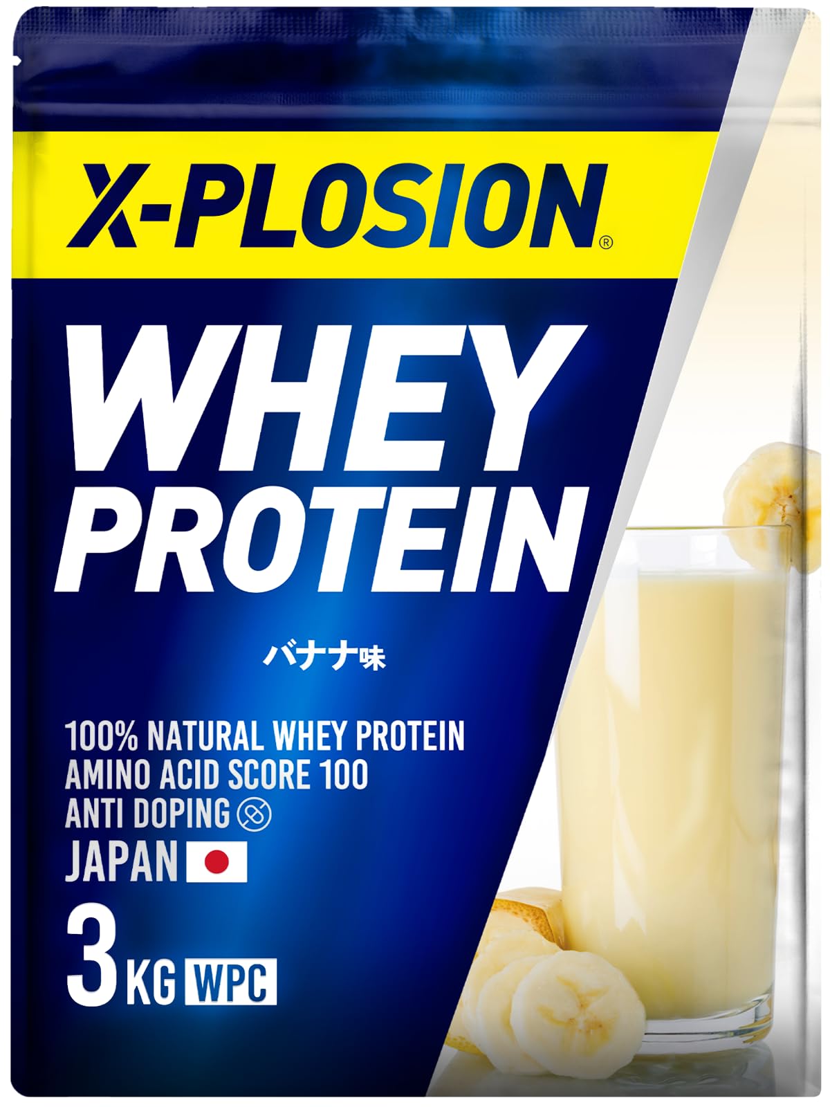 国産プロテイン3kg☆ホエイ＆ソイ☆クレアチン配合 マイプロテック