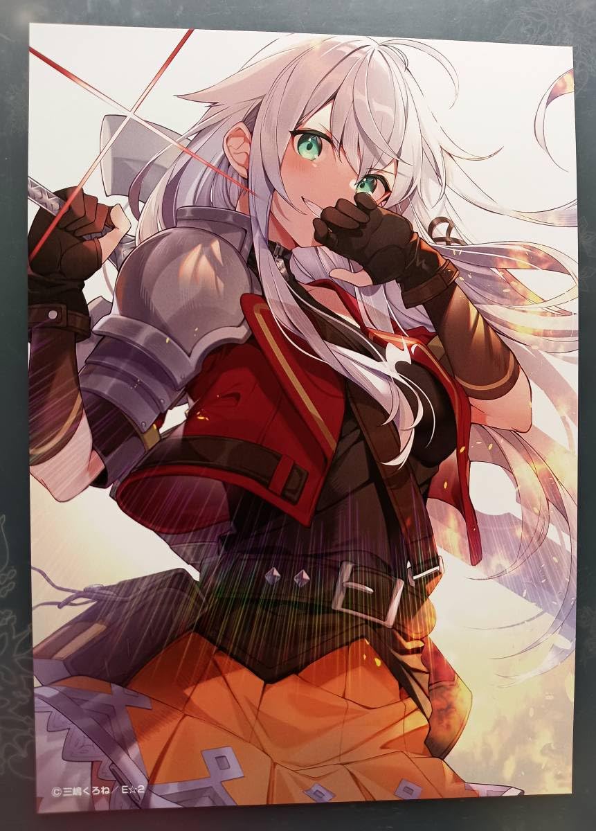 Amazon.co.jp: 三嶋くろね先生 版画購入者向け 版画展 2023夏 A5