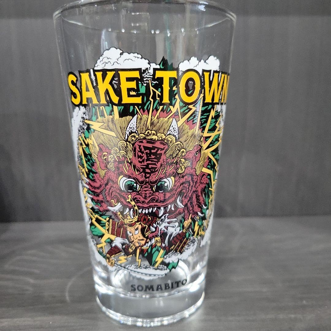 未使用品 SOMABITO ソマビト パイントグラス 酒呑童子 4個セット 未