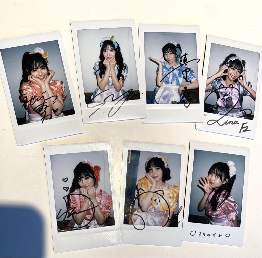 chii◎】カベポスター 浜田 直筆サイン入りチェキ4枚まとめ売り買い
