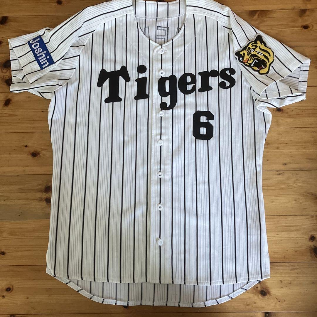 Amazon.co.jp: 阪神タイガース ユニフォーム 6 金本 2003 優勝モデル L