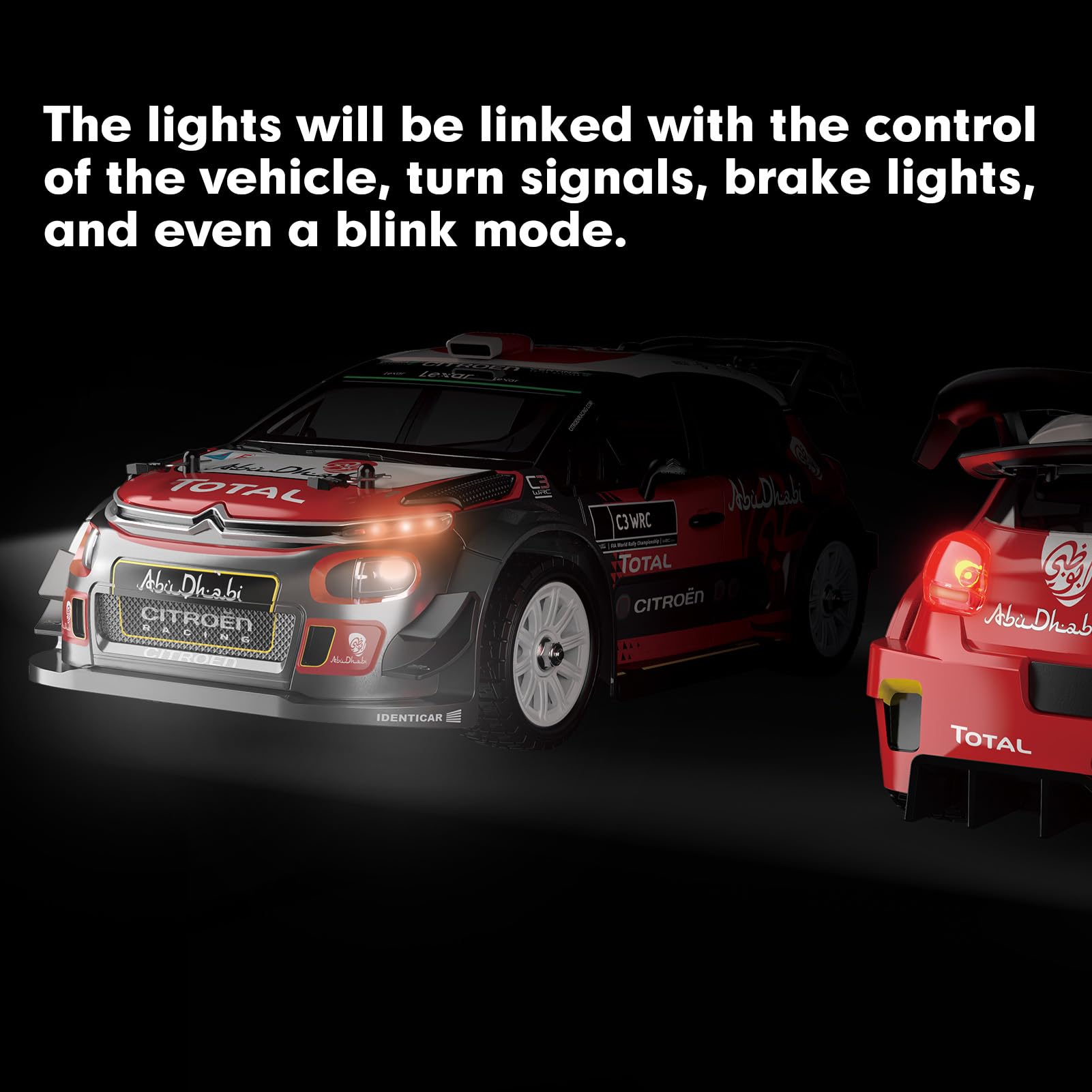 Amazon.com: MJX Hyper GO 14303 1/14 Citroen C3 Fast RC Cars for