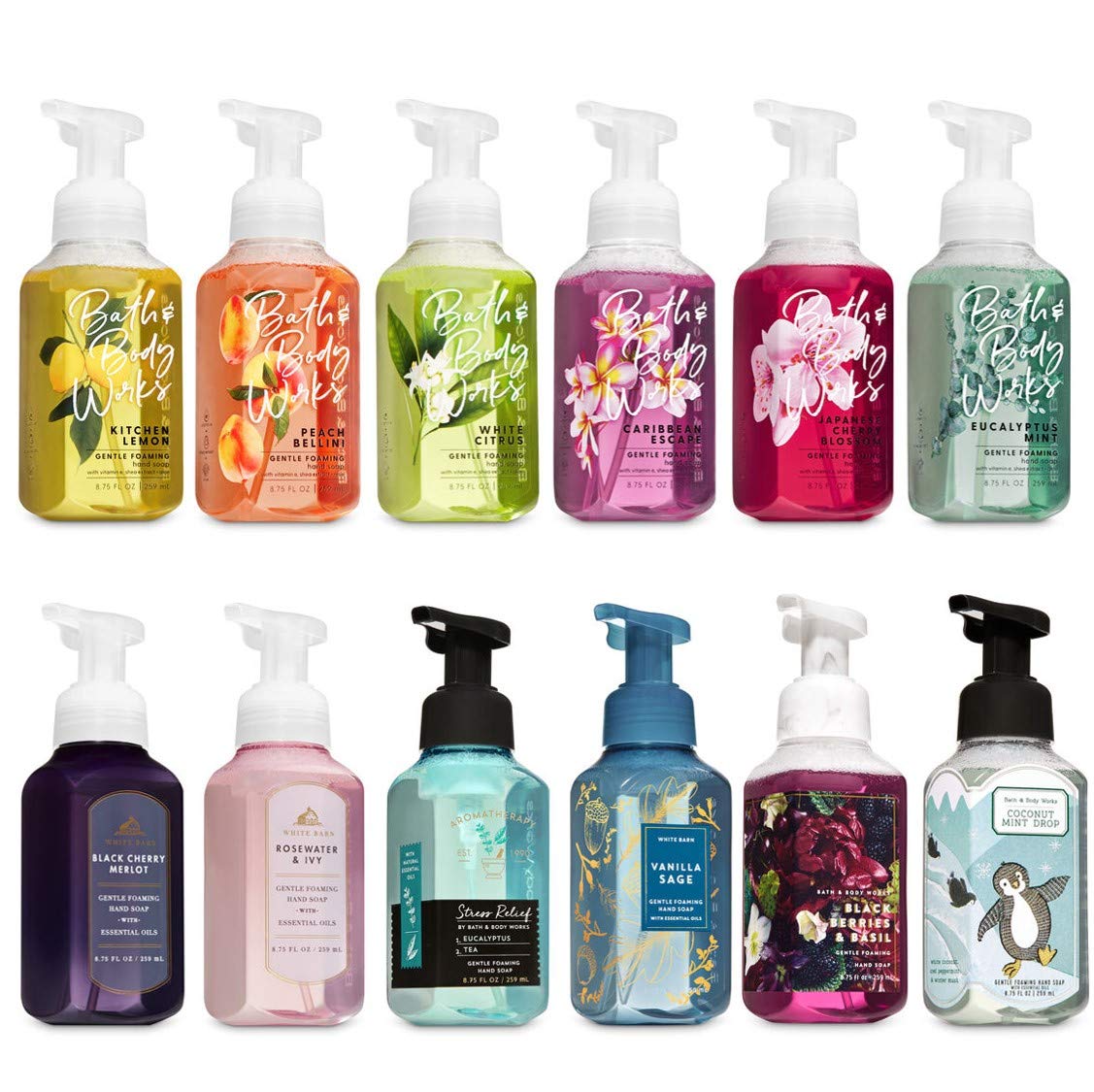 Amazon.co.jp: Bath and Body Works ハンドソープ 12本詰め合わせ