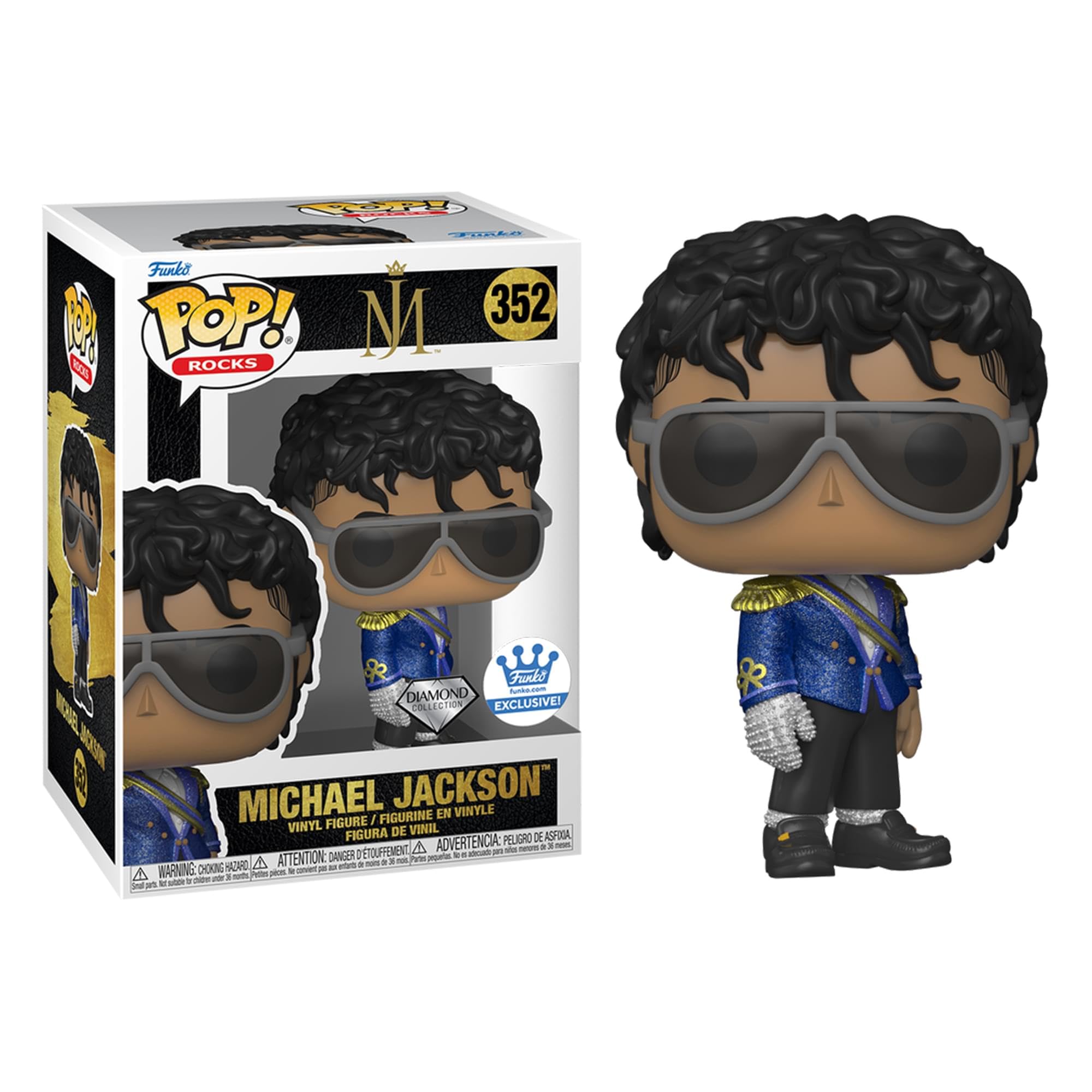 Amazon.com: Funko Michael Jackson Exclusive POP | 1984 Grammys