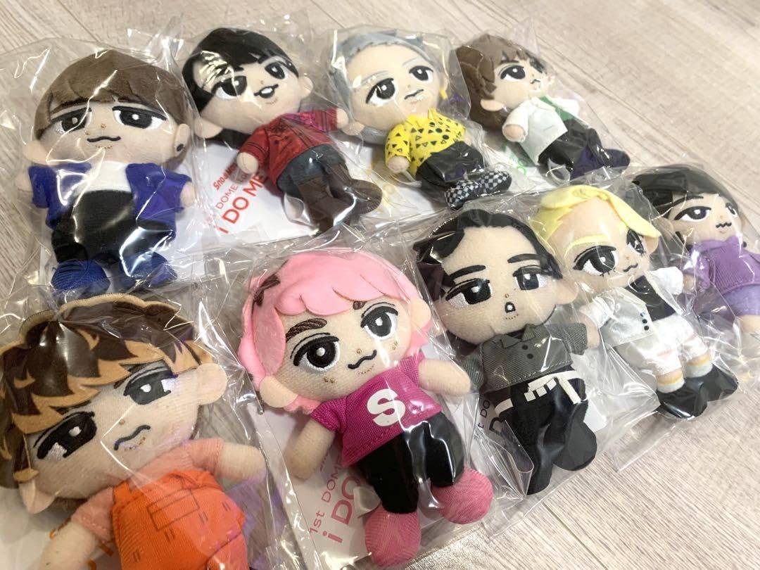 Amazon.co.jp: SnowMan すのチル ぬいぐるみ9体 セット ※写真 : おもちゃ