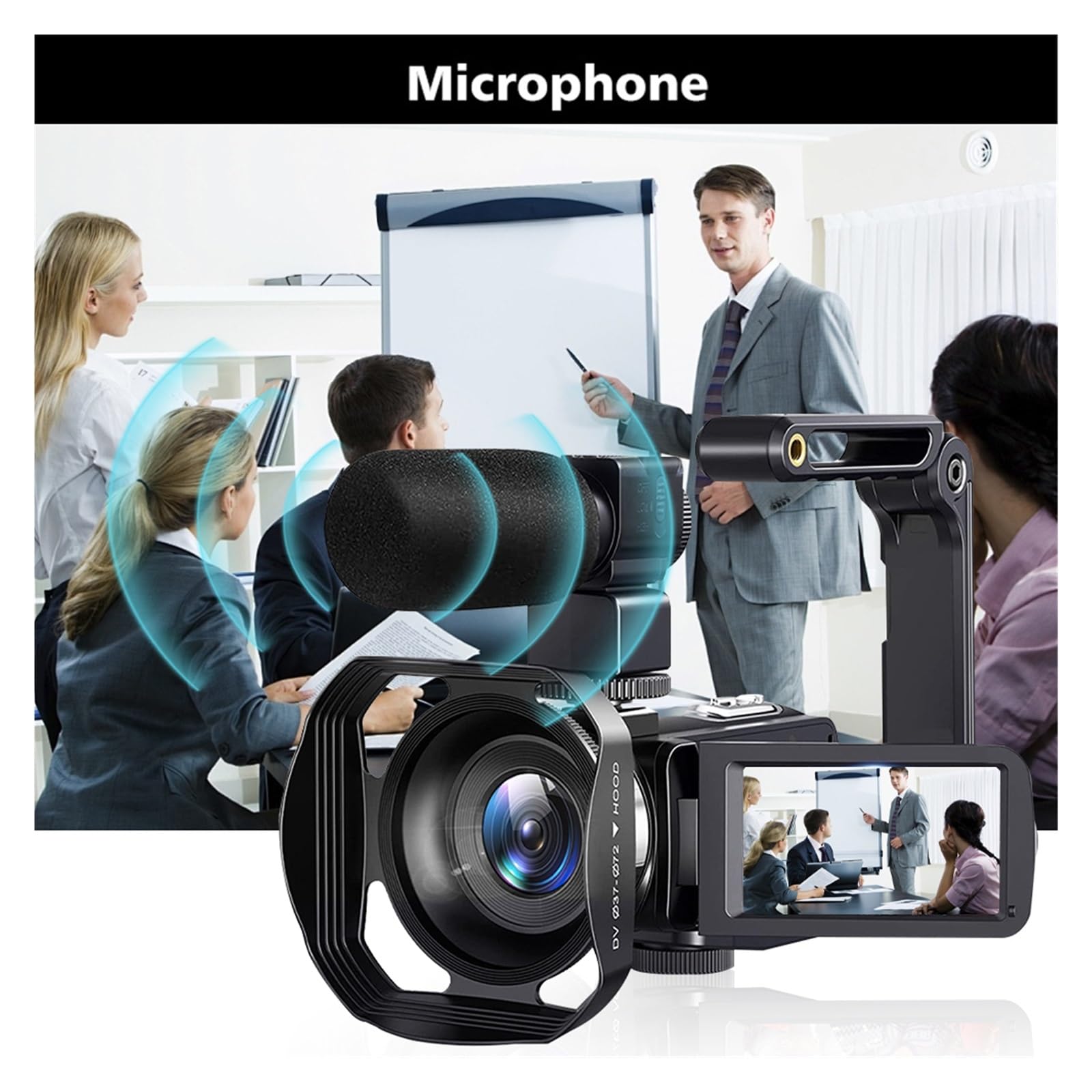 Amazon.co.jp: 8Kビデオカメラ 64MPデジタルビデオカメラ 18倍