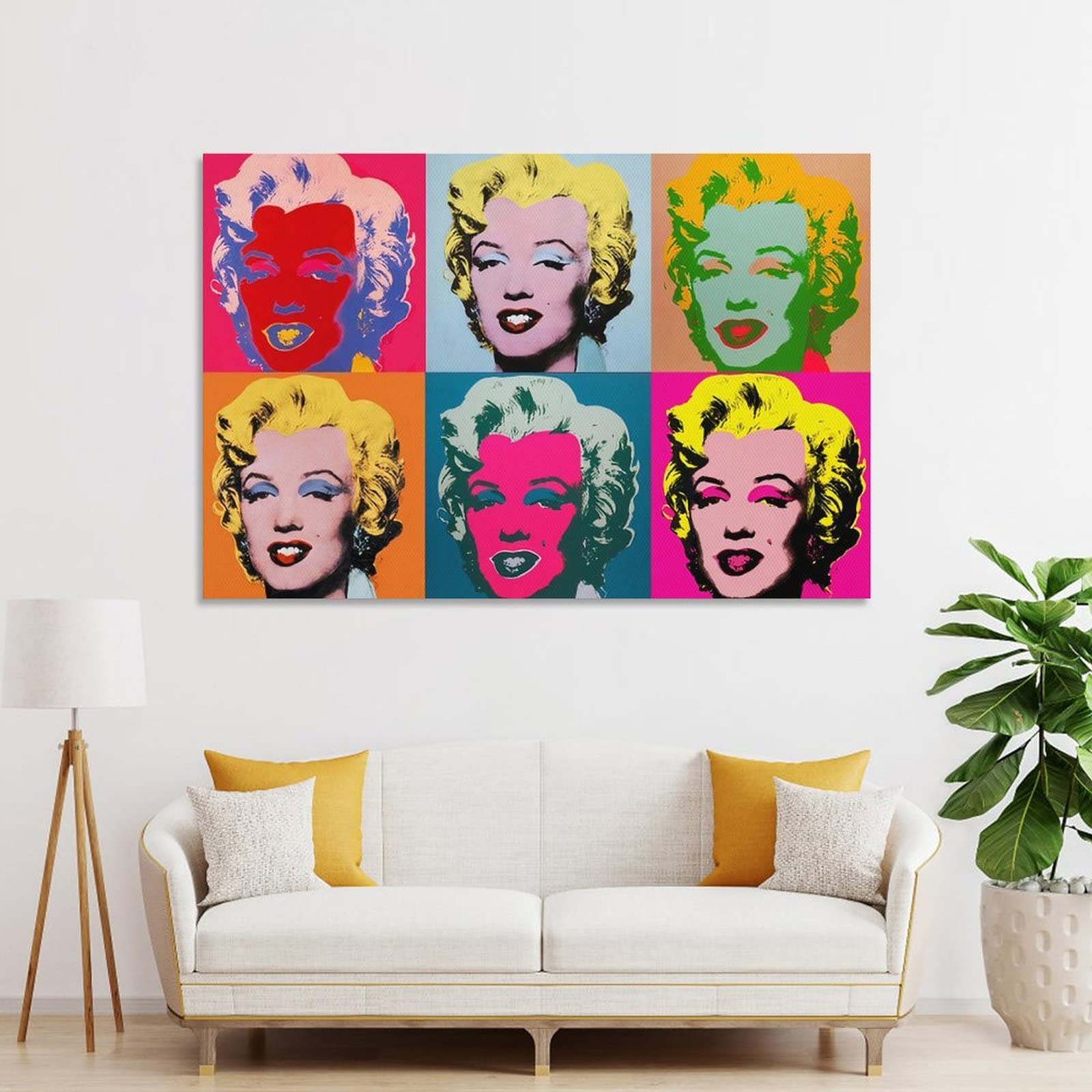 Amazon.co.jp: Andy Warholアンディ・ウォーホル画家の作品「マリリン