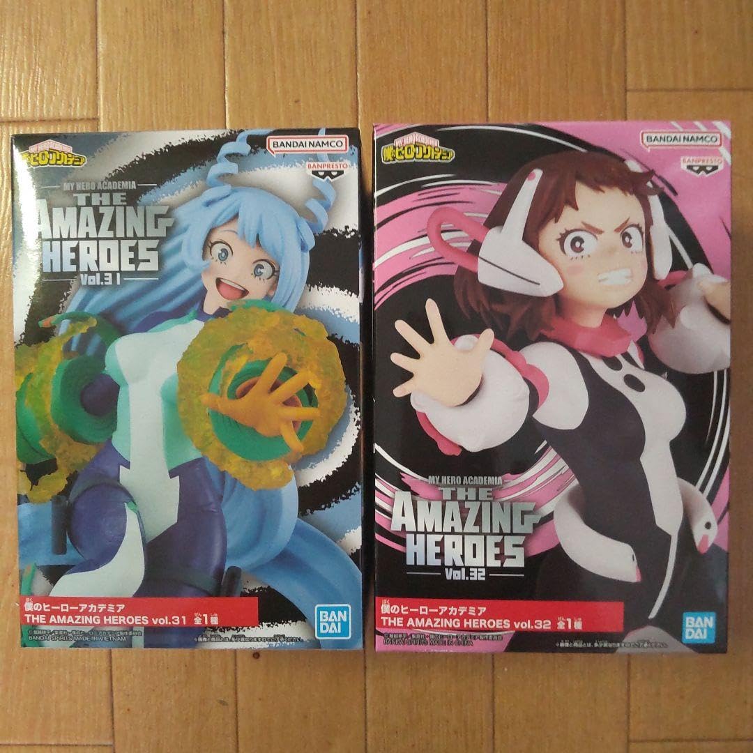 Amazon.co.jp: ヒロアカ 麗日お茶子 波動ねじれフィギュアセット