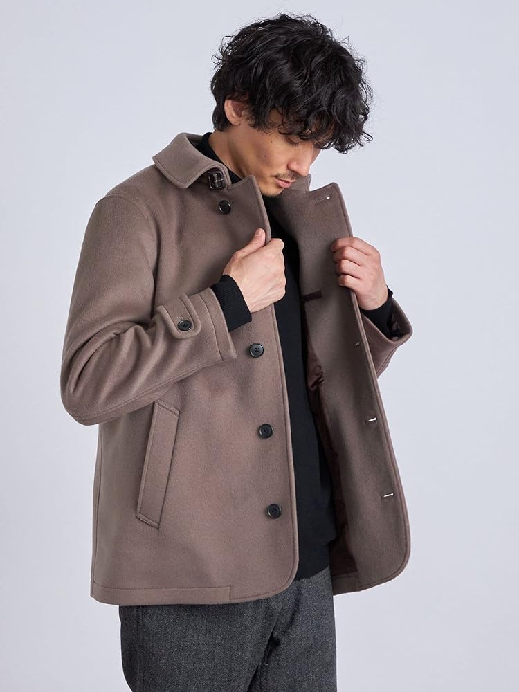 Amazon | [シップス エニィ] メンズ コート ＜ストレッチ