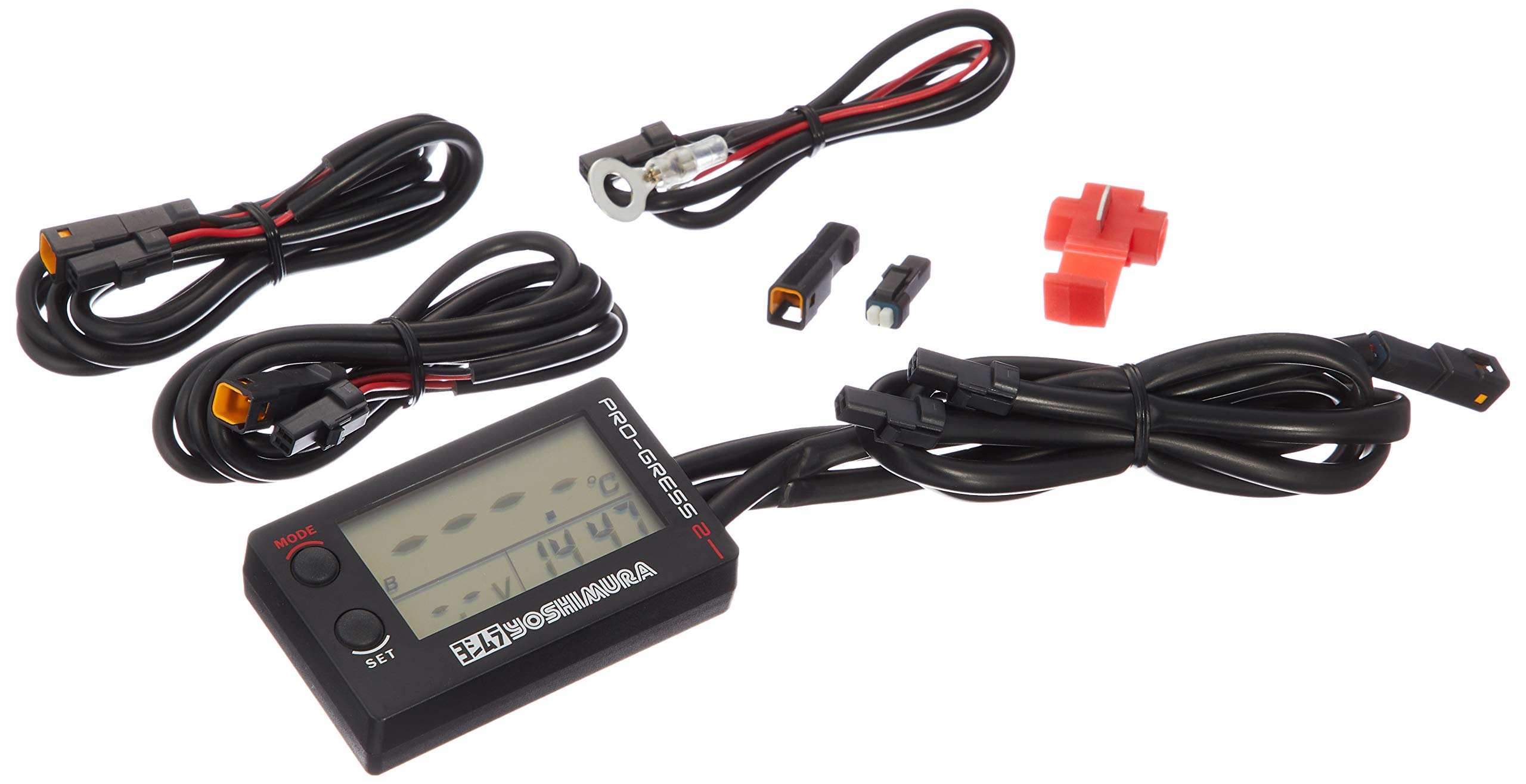 4点 ヨシムラ油温計 ヨシムラ・PRO-GRESS2 マルチテンプメーター+水温