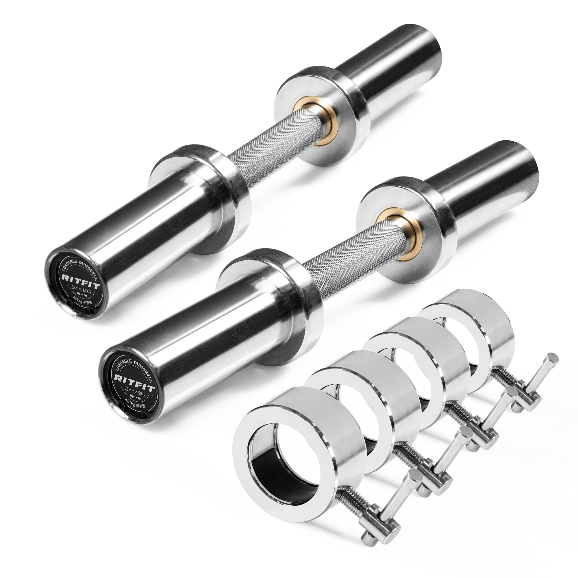 Amazon | RITFITダンベルシャフト オリンピック仕様 バーベルシャフト