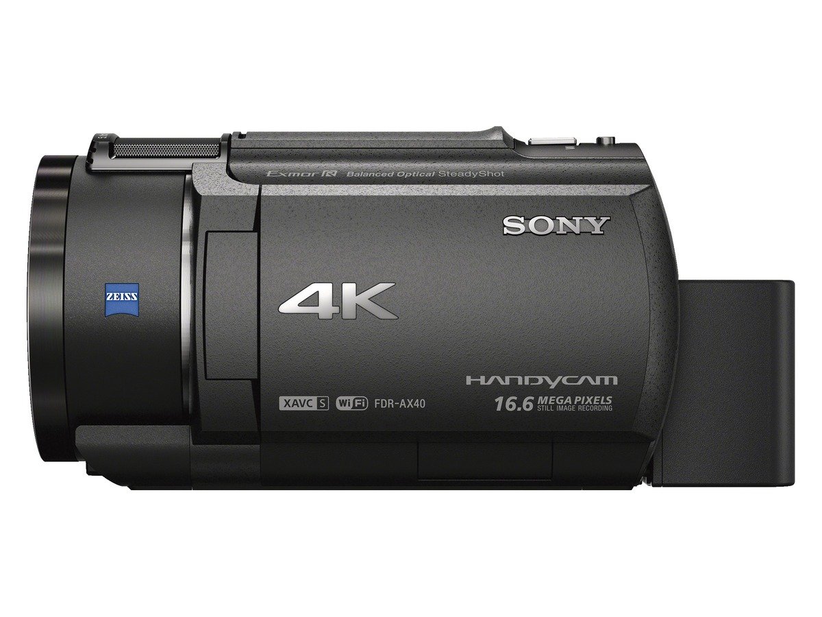 Amazon.com : Sony 4K Video Camera Handycam 20x Optical FDR-AX40-B