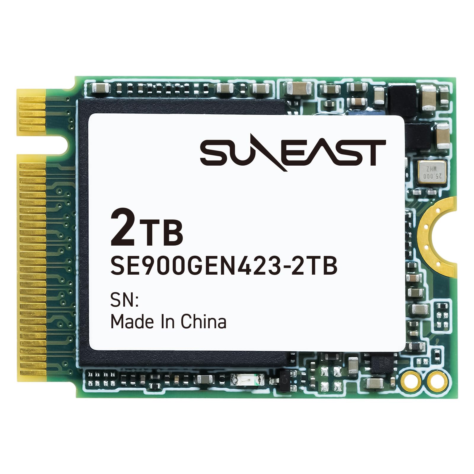 Amazon | SUNEAST 2TB NVMe SSD M.2 2230 PCIe Gen 4×4 最大読込
