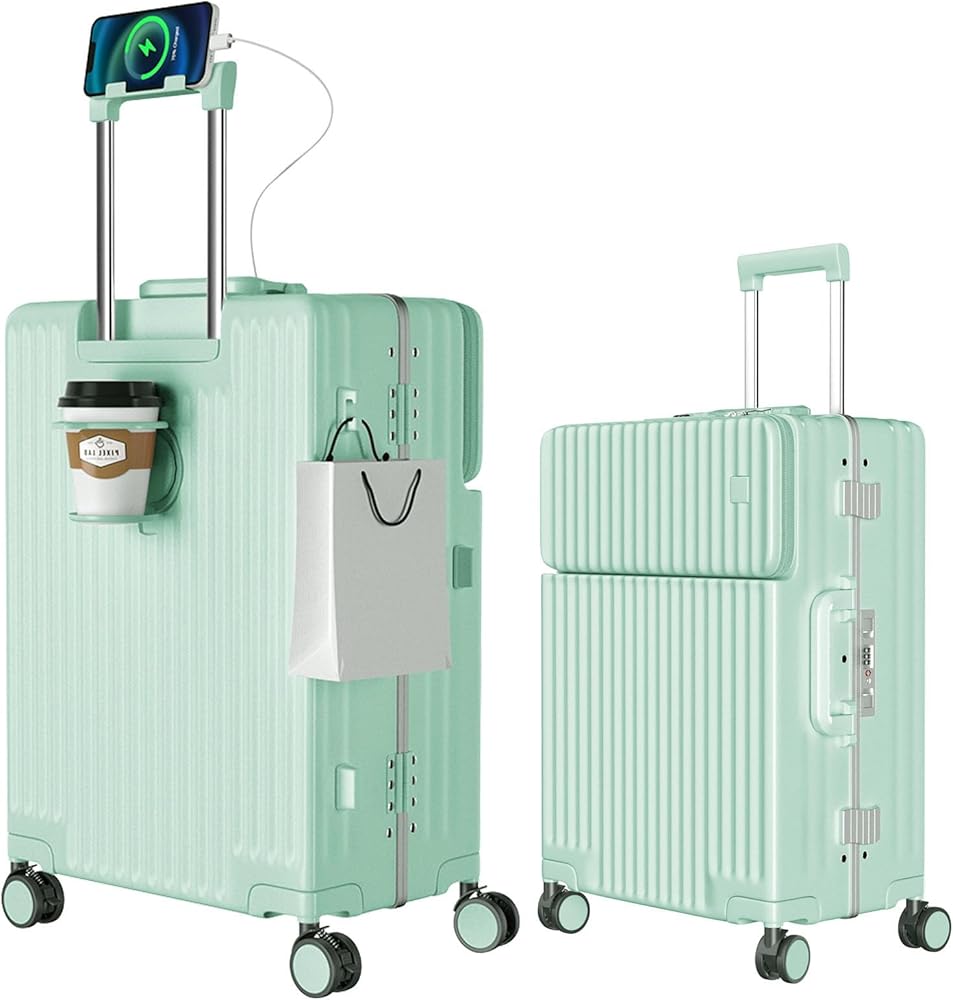 希少！BURTON トラベルキャリーバッグ グリーンチェック柄旅行スーツ