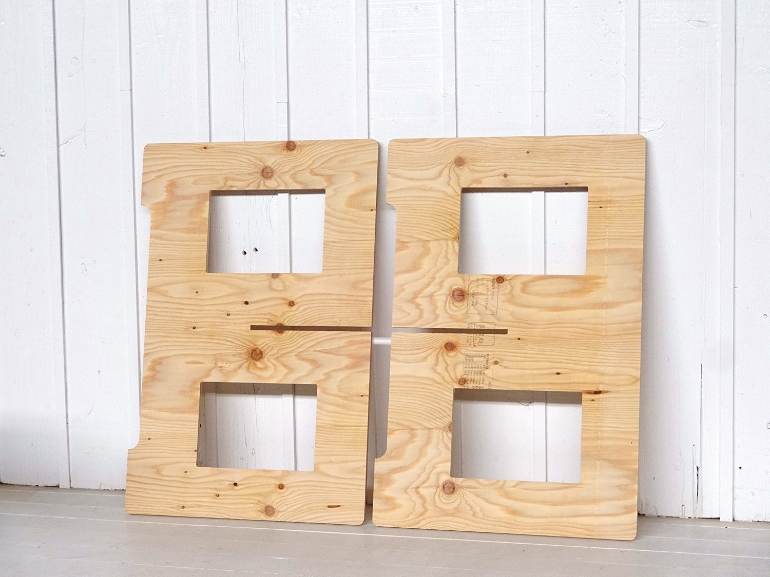 Amazon.co.jp: (木芸社)コンパネ作業台(針葉樹合板製) X脚 組立て式