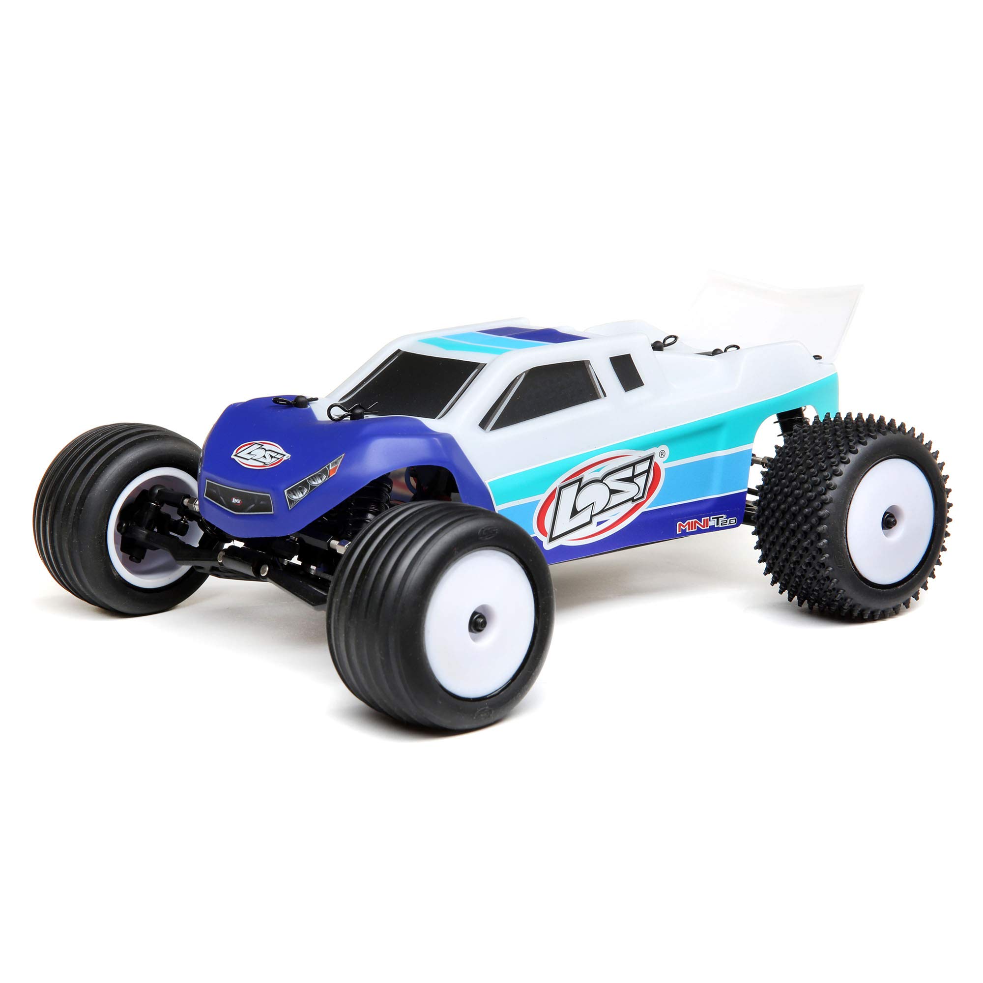 Amazon.com: Losi RC Truck 1/18 Mini-T 2.0 2 Wheel Drive Stadium