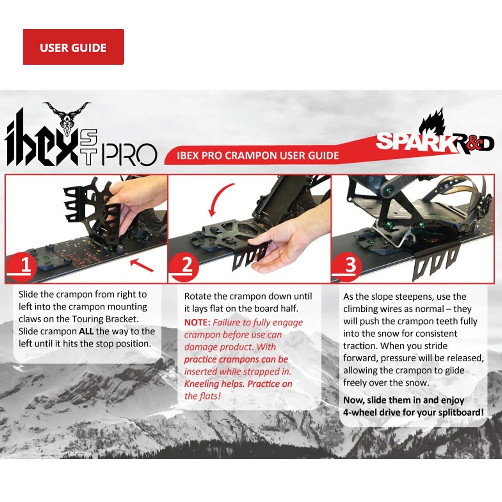 Amazon | SPARK R＆D IBEX ST PRO CRAMPON アイベックス エスティー