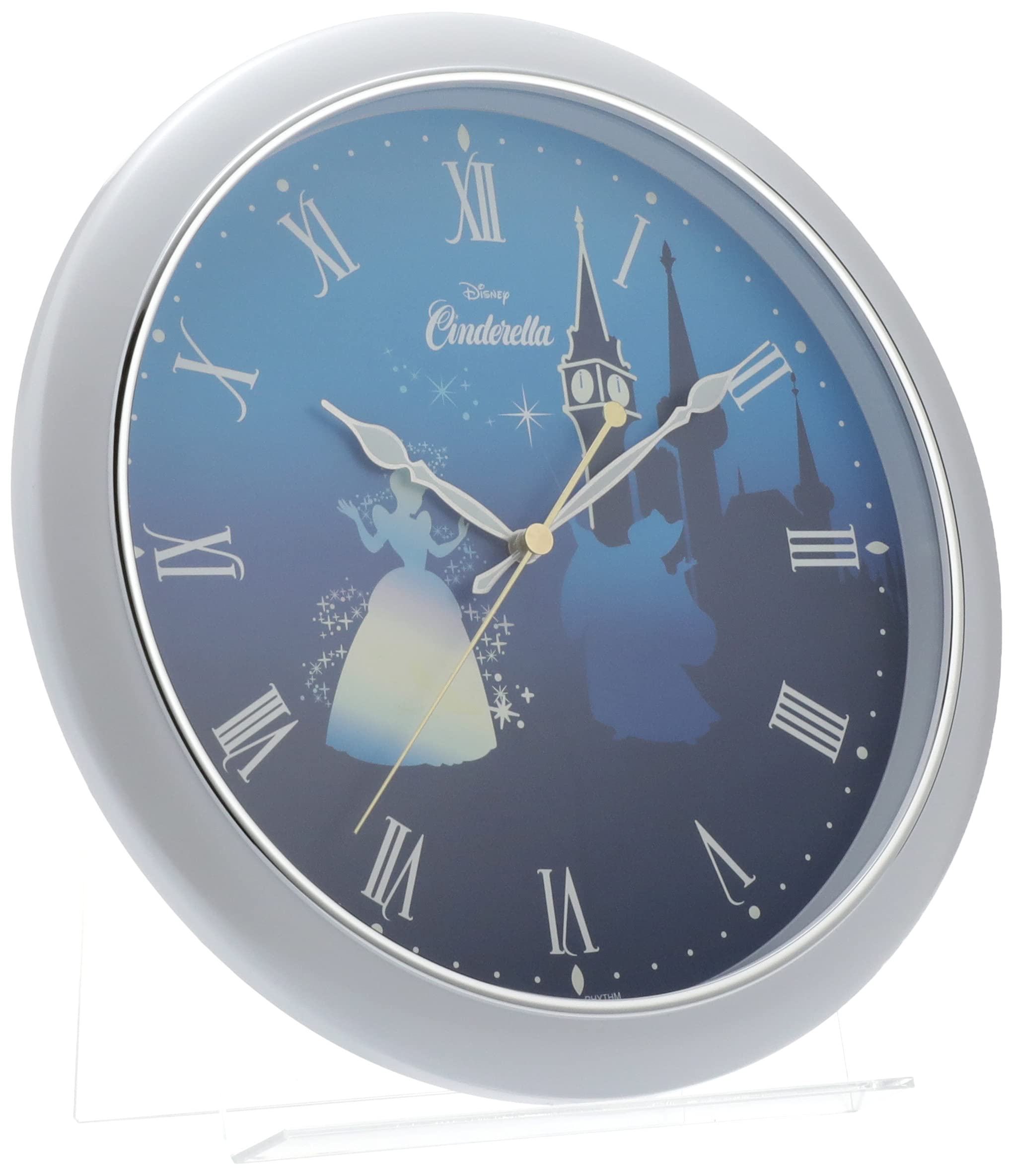 Amazon.co.jp: リズム(RHYTHM) ディズニー シンデレラ 掛け時計 静音