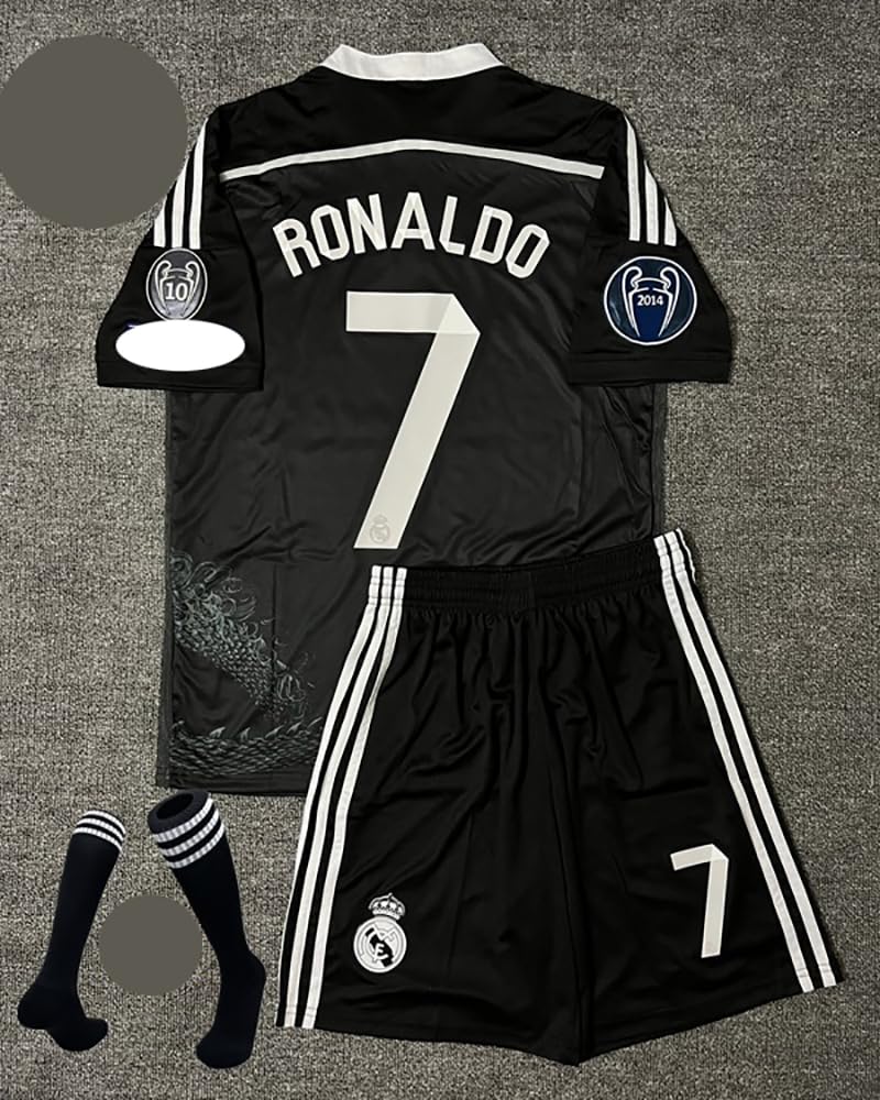 レアル・マドリード クリスティアーノ・ロナウド ユニフォーム 7番黒