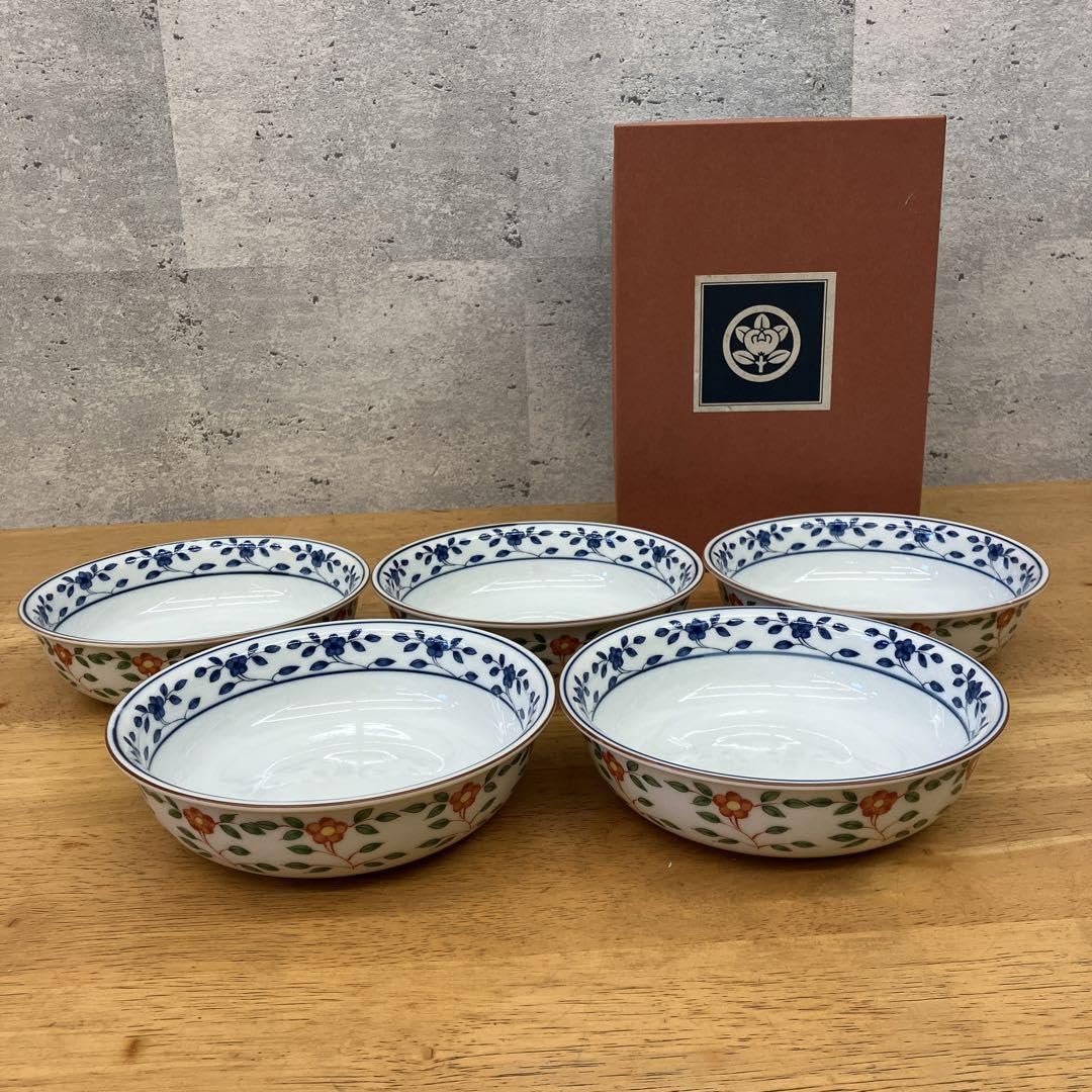 Amazon.co.jp: 昭和レトロ たち吉 橘吉 創作陶器 陶器製 花つなぎ 煮物