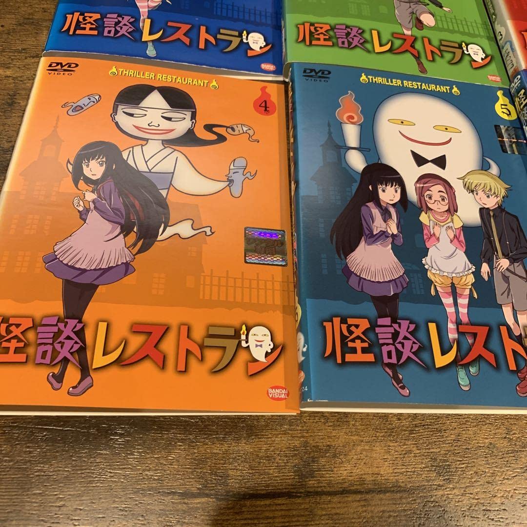 Amazon.co.jp: 怪談レストラン DVD 全6巻 全巻セット アニメ