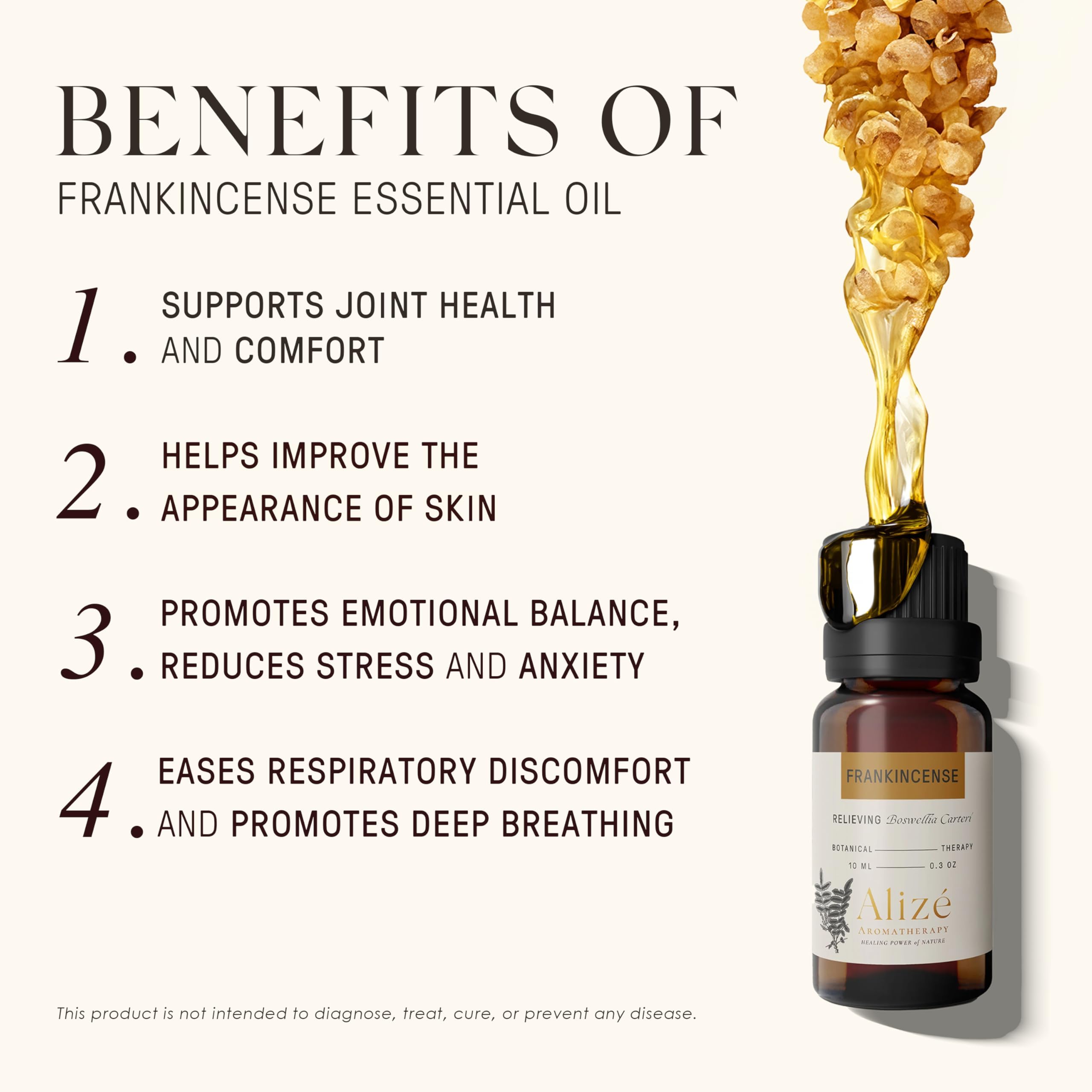 Amazon.com: Alizé Aromatherapy Frankincense Essential Oil, 100