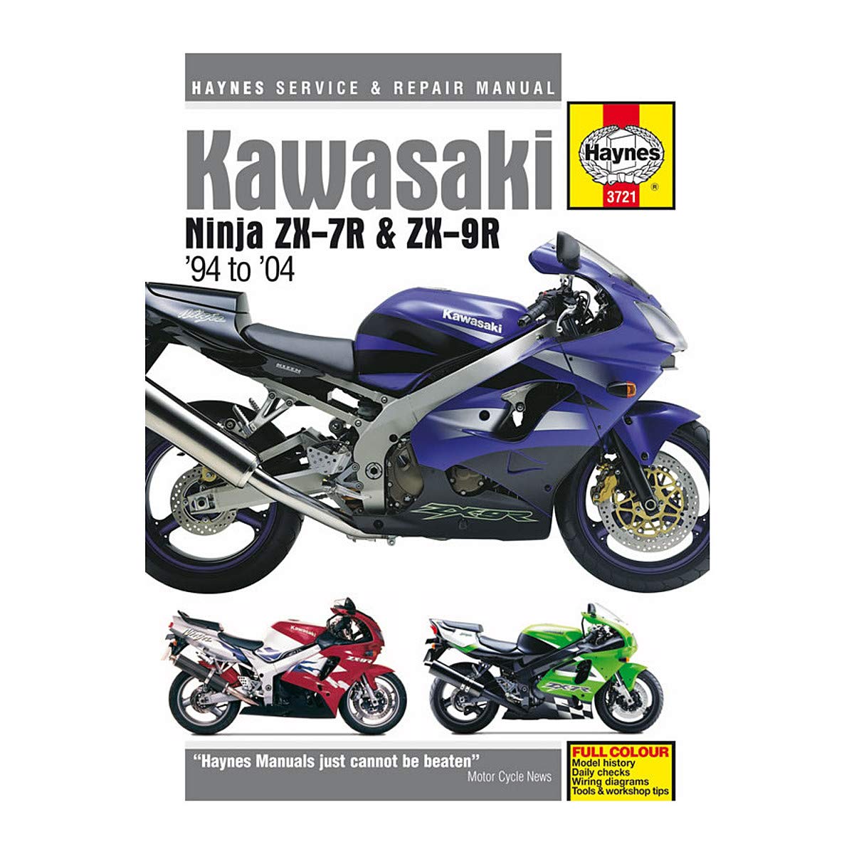 りんページ Amazon.com: 94-03 KAWASAKI ZX9R: Haynes Repair Manual