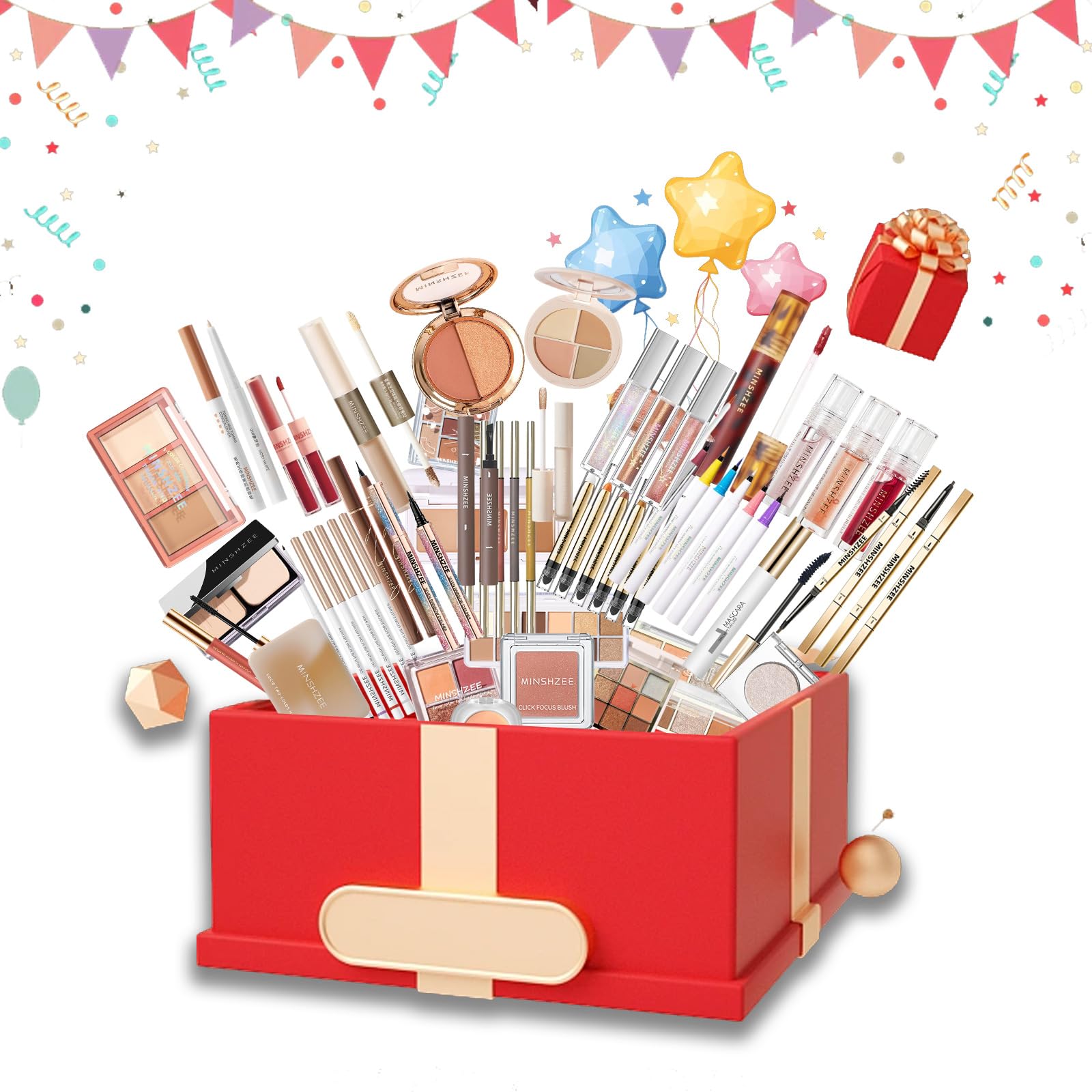Amazon | MINSHZEE 2026福袋 メイクアップセット 福袋化粧品 メイク