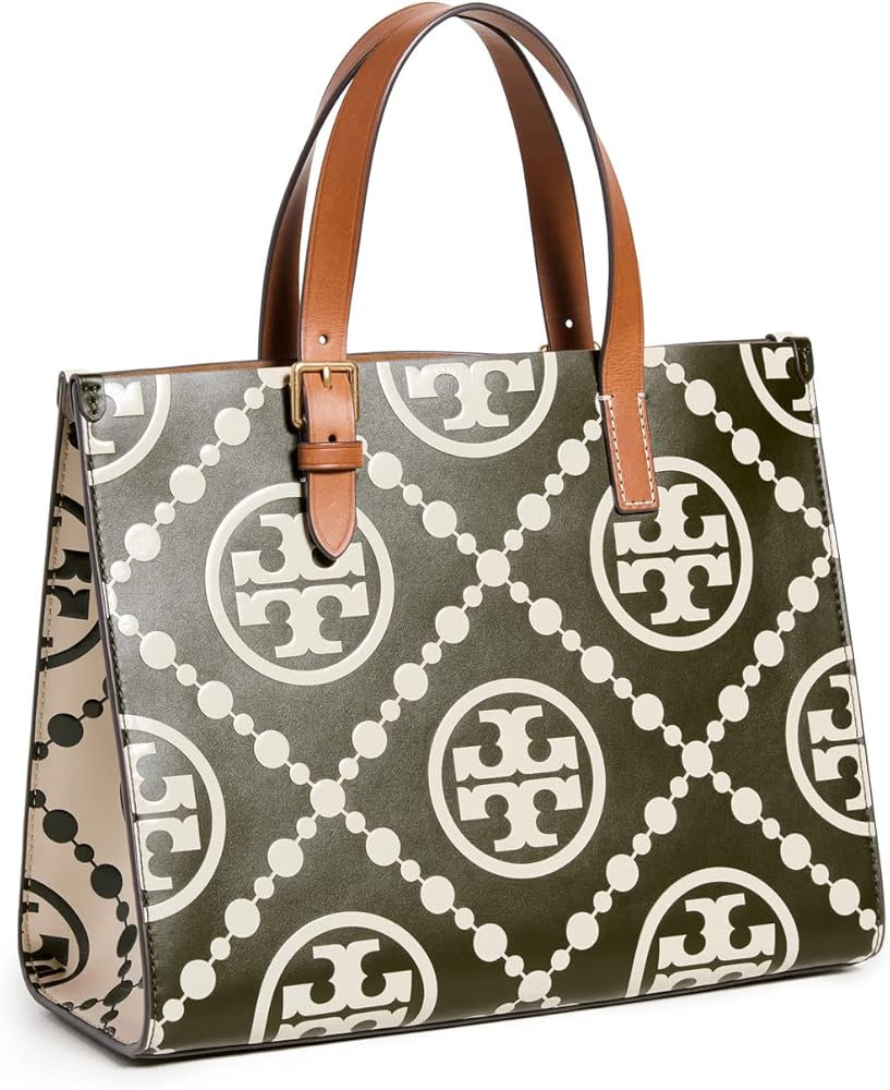 Amazon | Tory Burch レディース Tモノグラム コントラスト エンボス