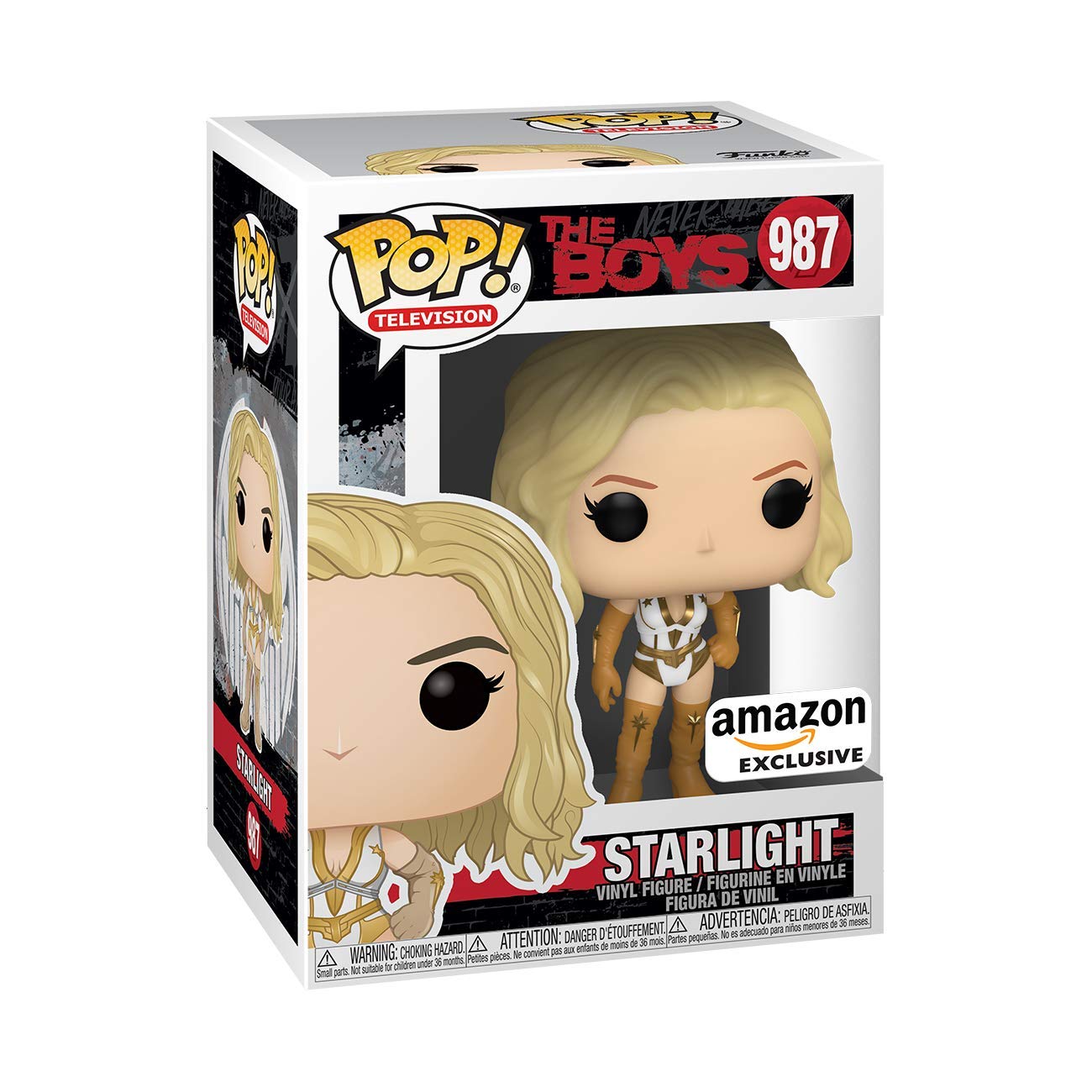 Amazon.com: Funko Pop! TV: The Boys - Starlight in Bodysuit