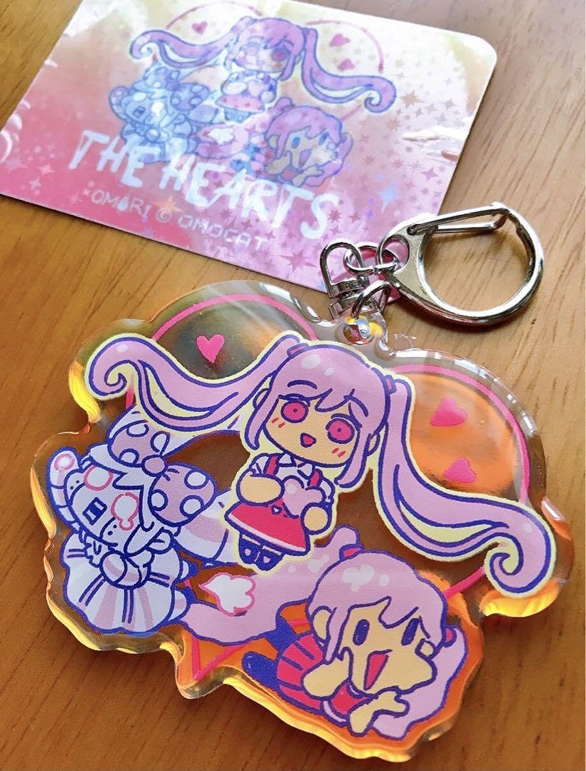 Amazon.co.jp: OMORI オモリ アクリルキーホルダー ボスラッシュ