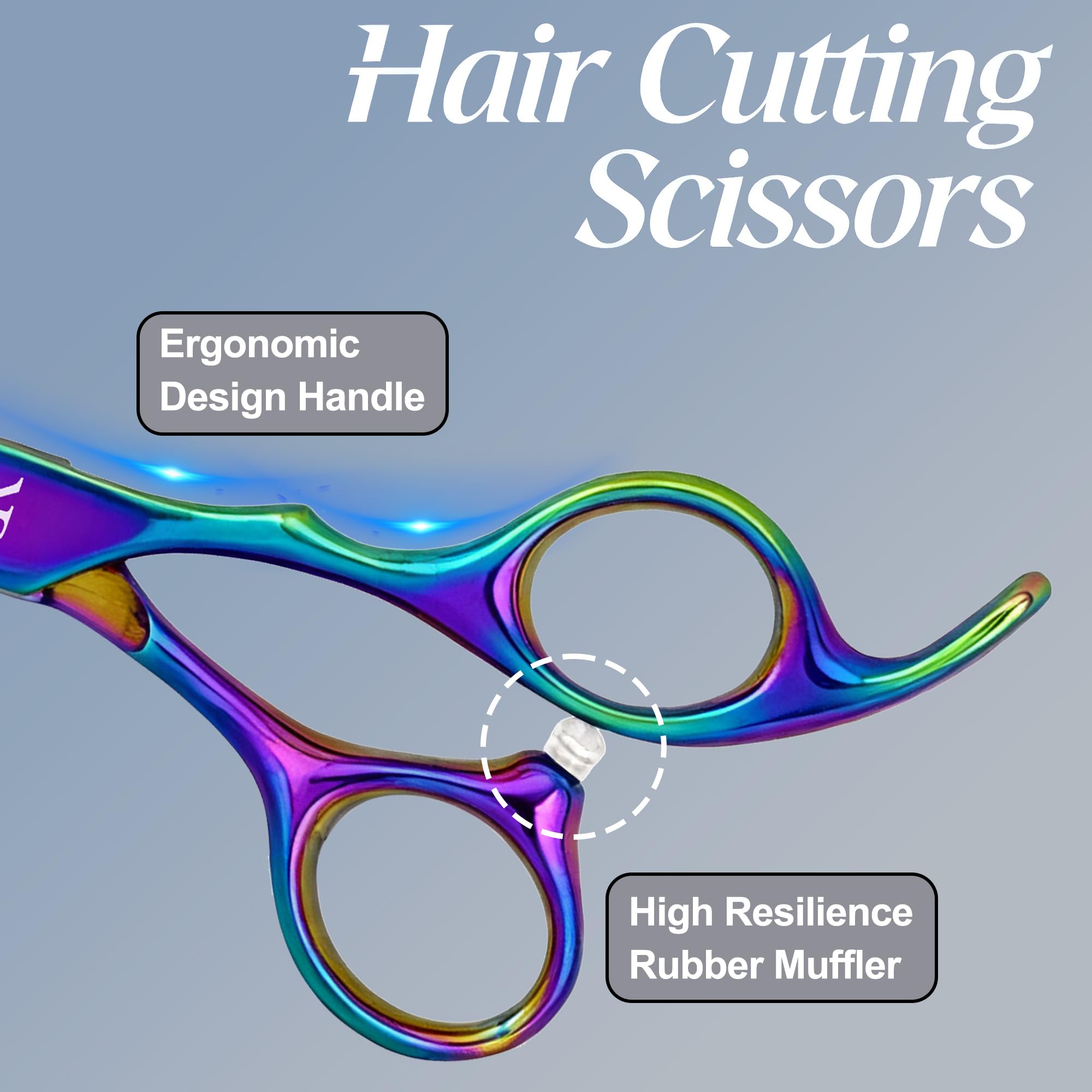 Amazon.com : Professional Hair Cutting Shears,6.5 Inch Barber hair