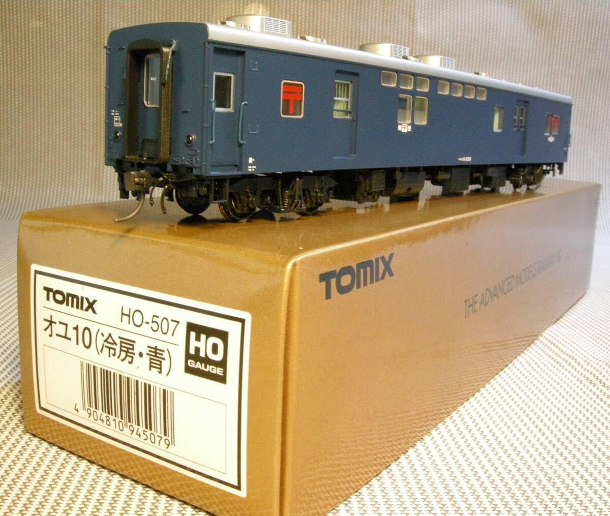 TOMIX HO-507 オユ10 冷房.青 トミックスHO オユ10郵便車 郵便車 オユ