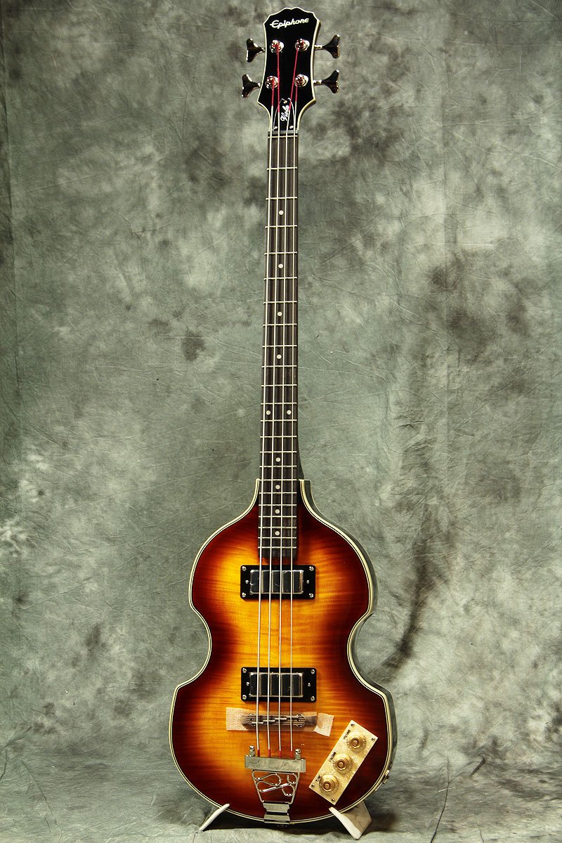 Amazon | Epiphone Viola Bass Vintage Sunburst バイオリンベース