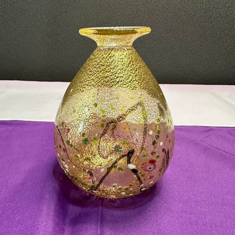 新品 未使用品 黒木国昭作 酒器 金彩 光琳 徳利 おちょこ 人間国宝